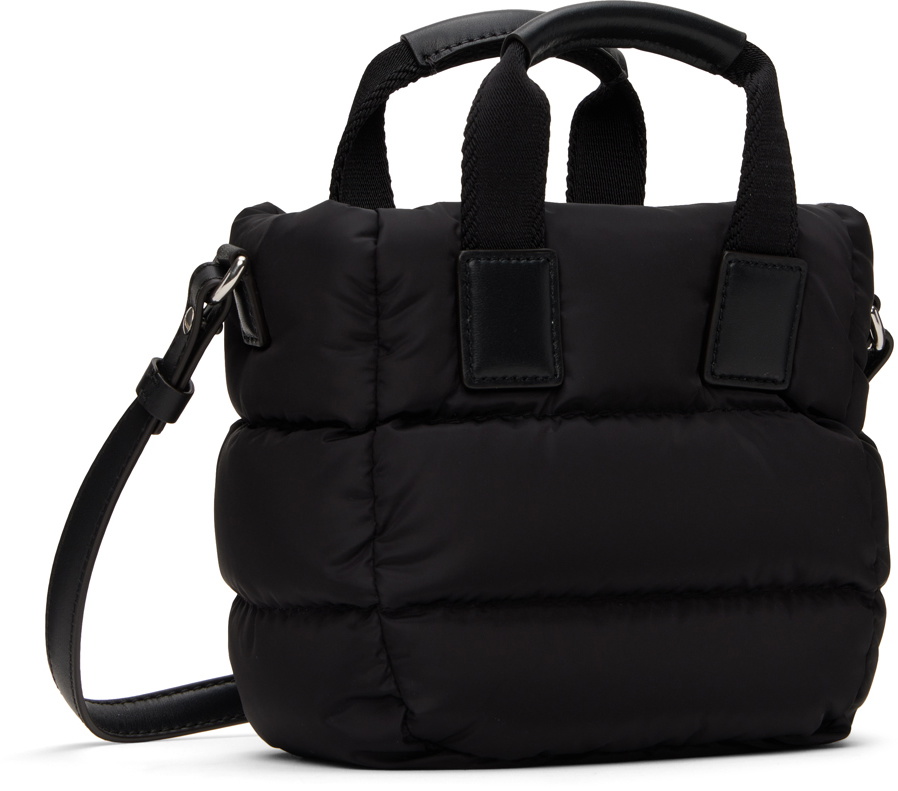 Caradoc Micro Quilted Nylon Tote - Black
