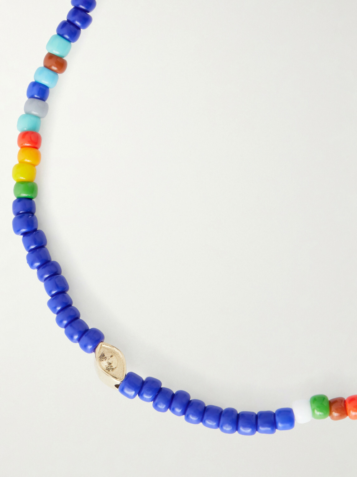 Luis Morais - 14-Karat Gold Beaded Bracelet