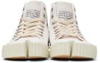 Maison Margiela White Canvas Tabi Sneakers