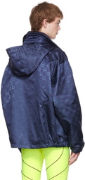 Gucci Navy GG Jacket
