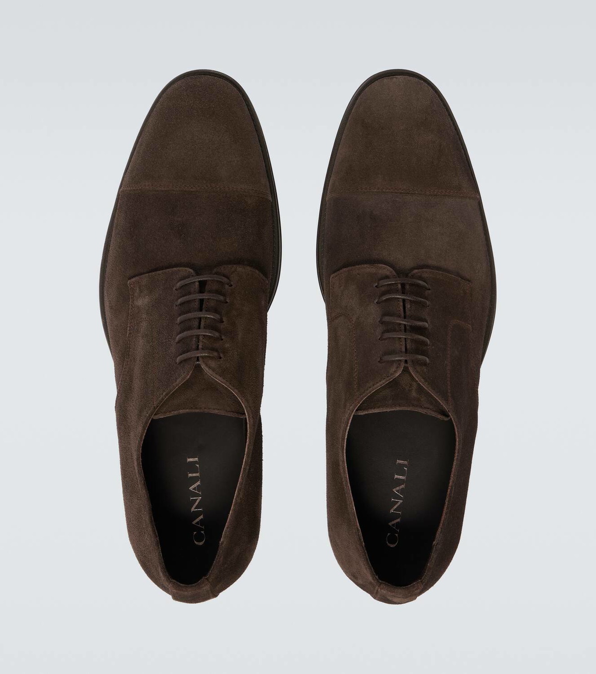 Canali Suede Derby shoes