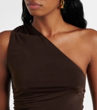Jade Swim Yana cutout one-shoulder maxi dress