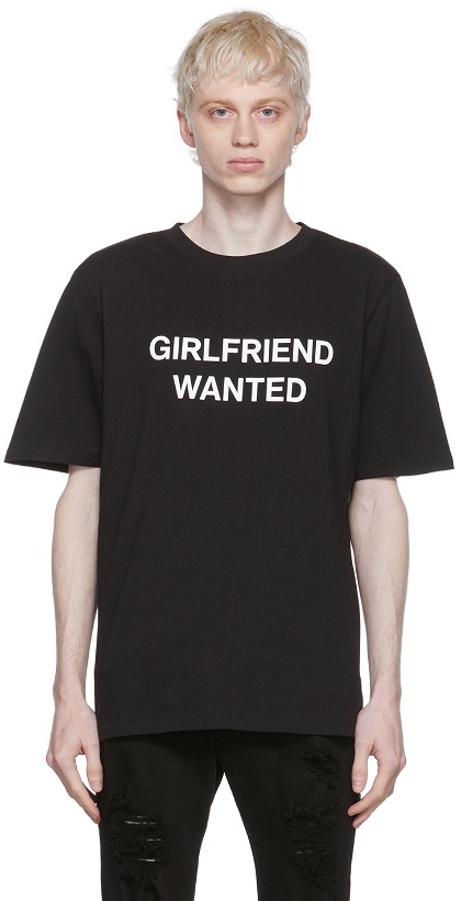 Photo: Stolen Girlfriends Club Black Organic Cotton T-Shirt