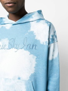 BLUE SKY INN - Printed Cotton Hoodie