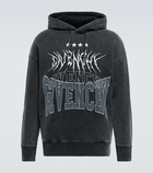 Givenchy - Logo embroidered cotton hoodie