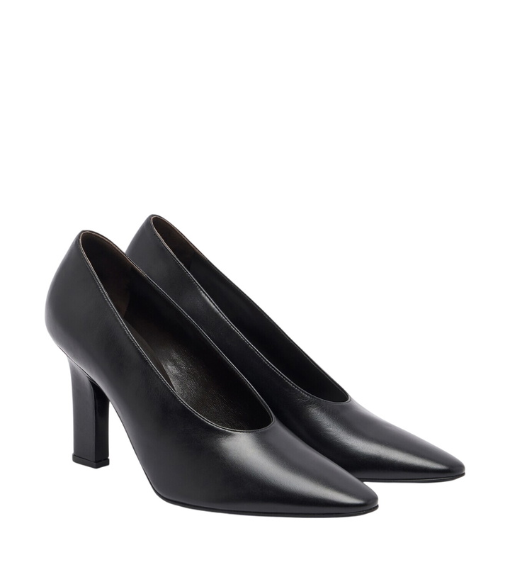 Photo: The Row Sylvia leather pumps