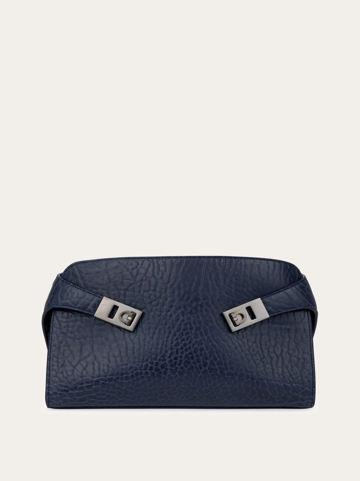 Ferragamo Mens Hug messenger bag in Blue