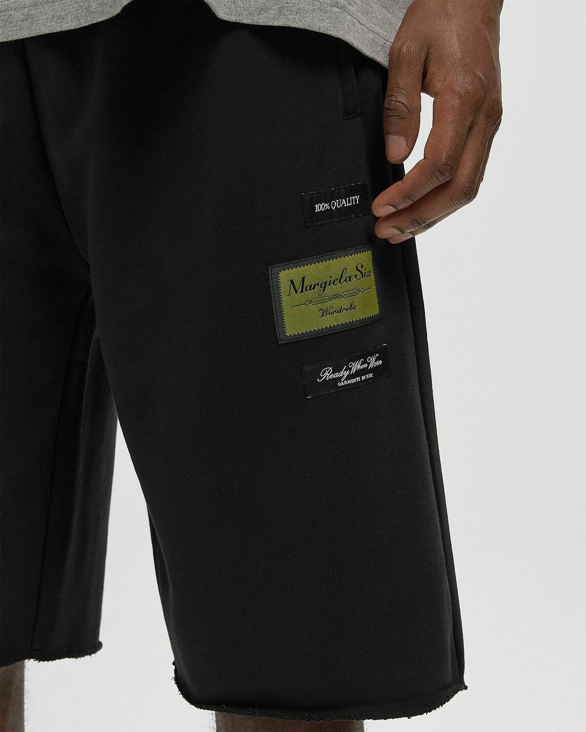 Maison Margiela MM6 SHORTS Black Mens Casual Short