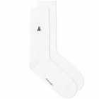 SOPHNET. Men's Scorpion Socks in White