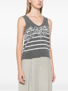 ERMANNO - Wool Striped Top