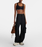 Balenciaga Logo sports bra