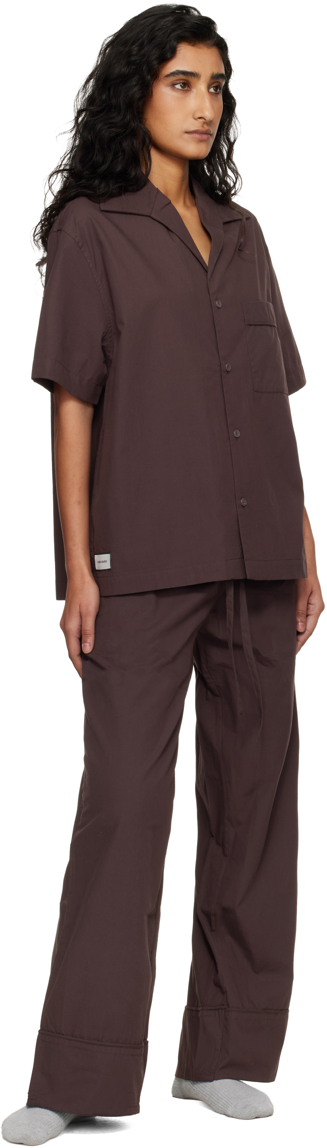 Entire Studios Brown Pajama Lounge Pants