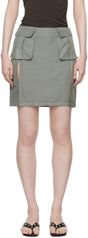 Photo: Paloma Wool Gray Anturi Miniskirt