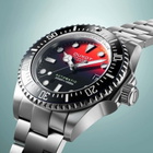Duxot Atlantica Automatic Orange Dial Mens Watch DX-2066-55
