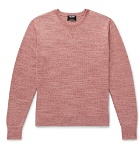 Todd Snyder - Space-Dyed Cotton and Cashmere-Blend Sweater - Pink