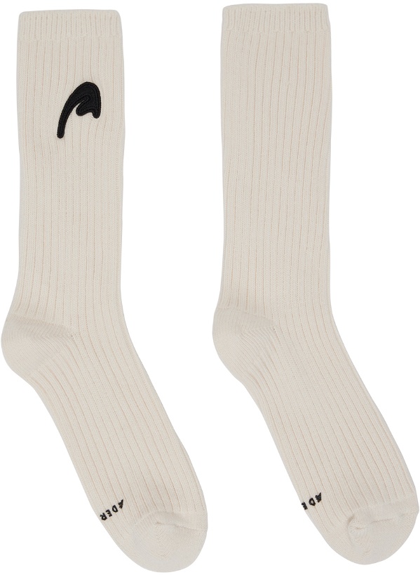 Photo: ADER error Off-White A-peec Logo Socks