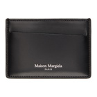 Maison Margiela Black Croc Leather Card Holder