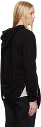 POST ARCHIVE FACTION (PAF) Black 8.0 Center Knit Hoodie