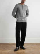 Nili Lotan - Carpenter Cropped Straight-Leg Cotton-Blend Corduroy Trousers - Black