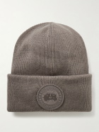 Canada Goose - Logo-Appliquéd Wool Beanie