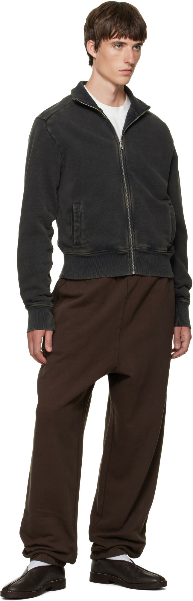 Entire Studios Black Standard Track Jacket