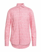 Fedeli Mens Shirt Coral