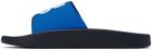 Hugo Blue Logo Slides