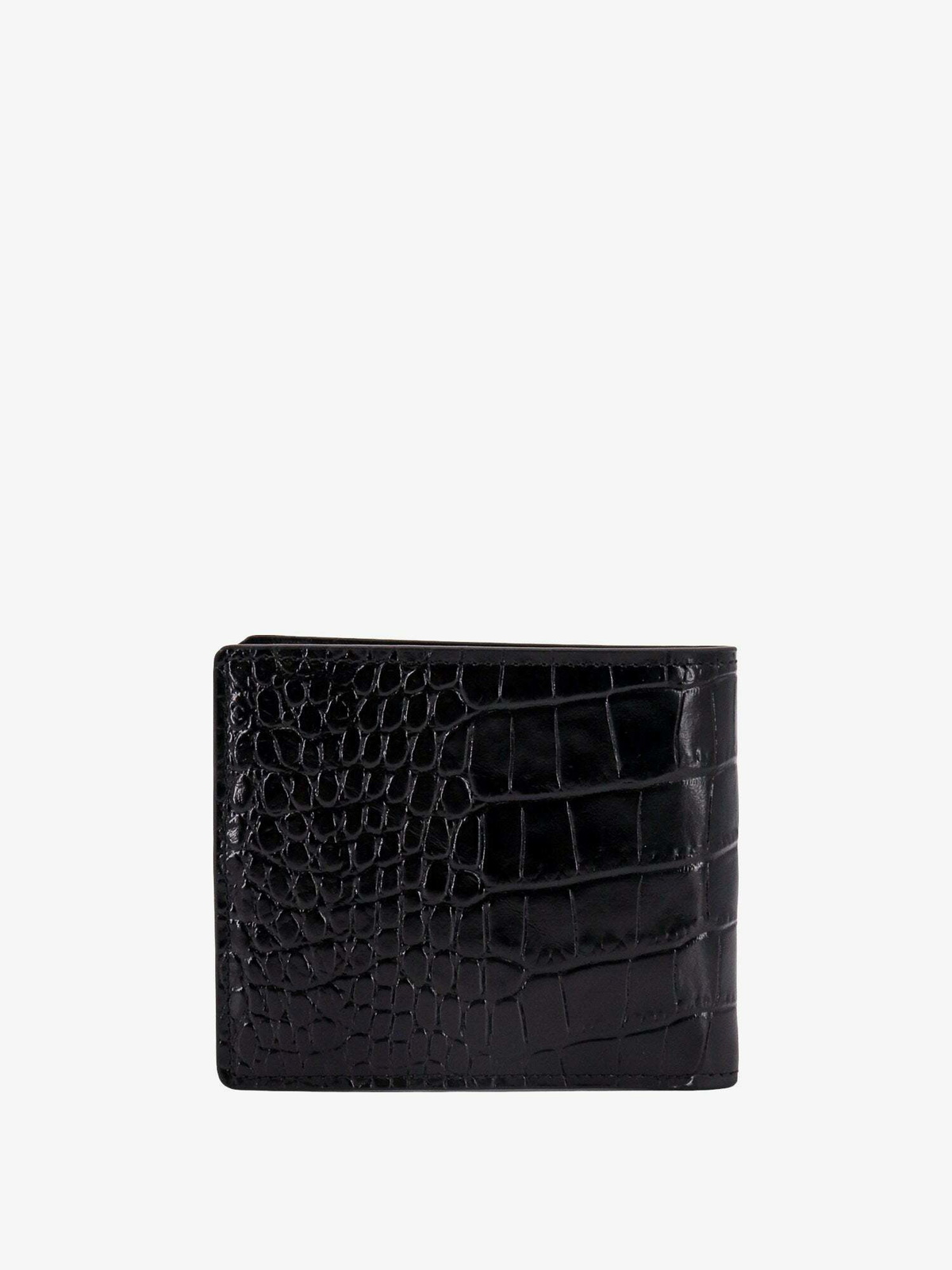 Versace Wallet Black Mens Versace