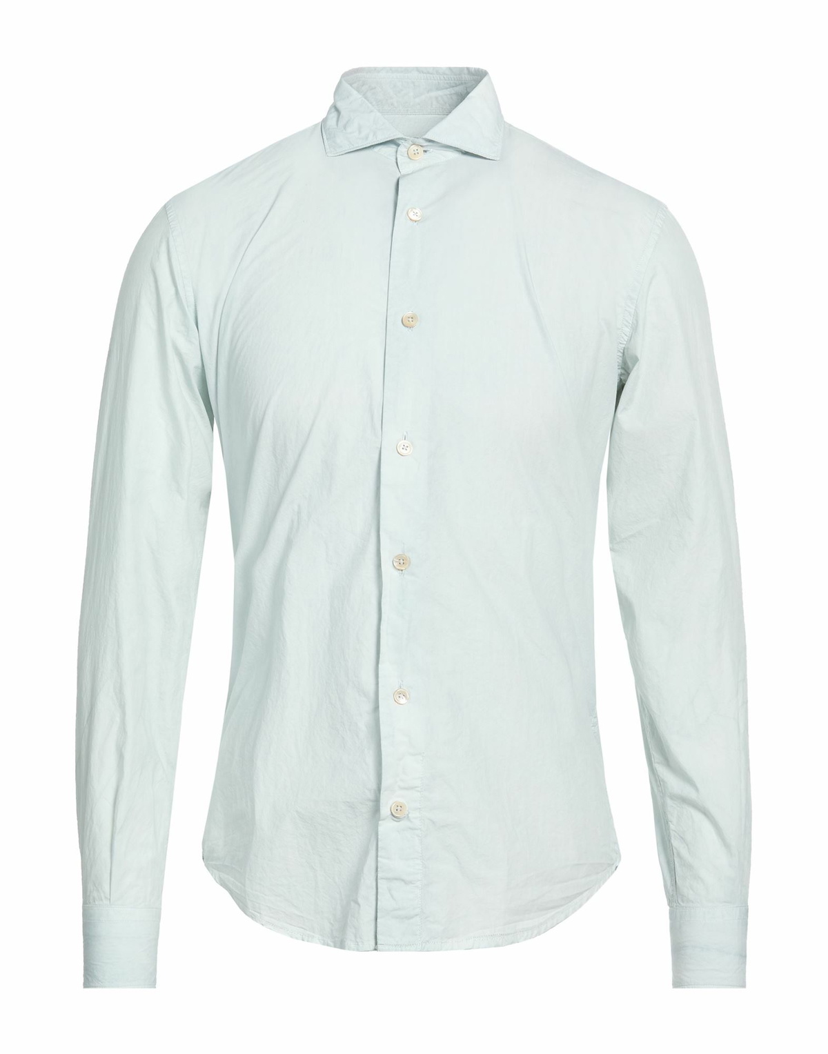 Eleventy Mens Shirt Sky in Blue