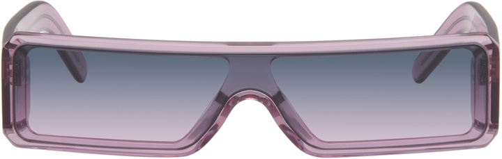 Photo: Rick Owens Purple Geth Sunglasses