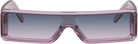 Rick Owens Purple Geth Sunglasses