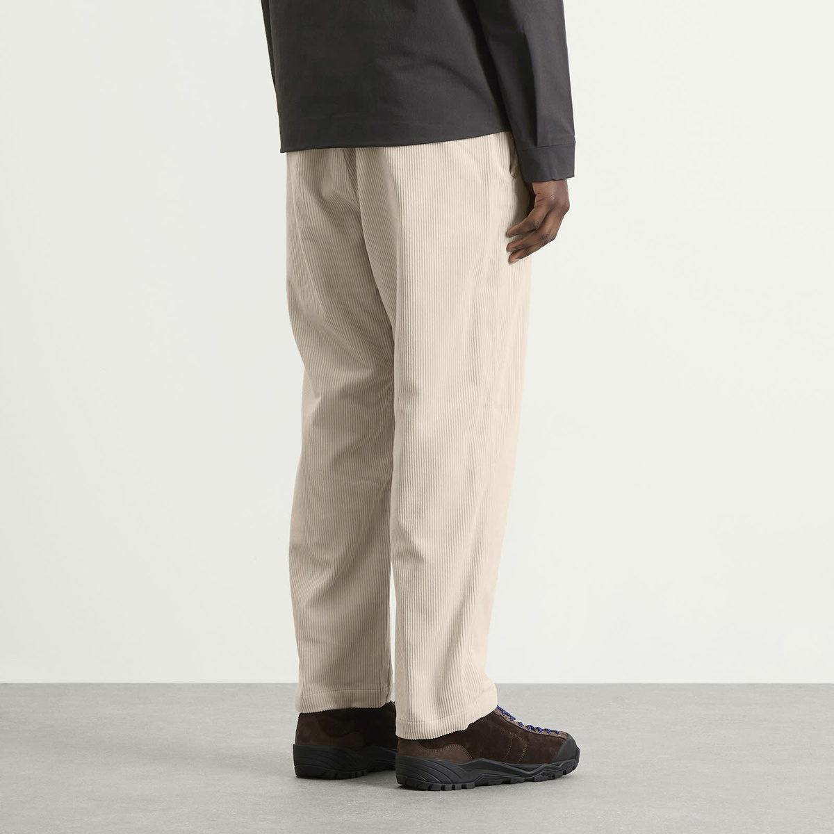 NANGA Men's Corduroy Climbing Trousers in Ivory