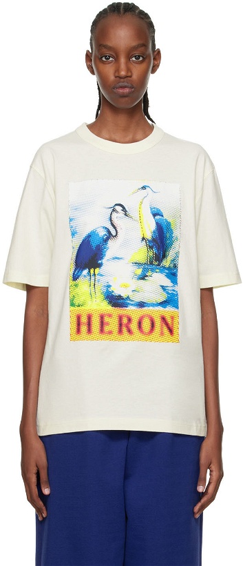Photo: Heron Preston Off-White Halftone T-Shirt