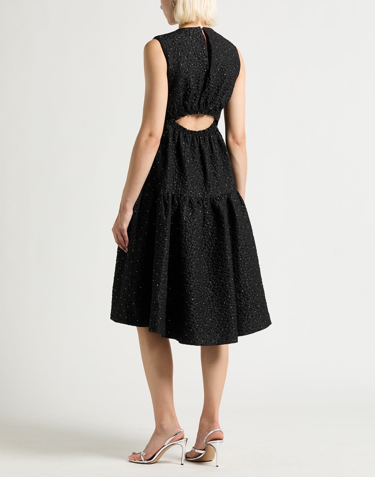 Maje Womens Midi dress in Black
