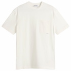 Jil Sander Men's JIL Logo T-Shirt in Optic White