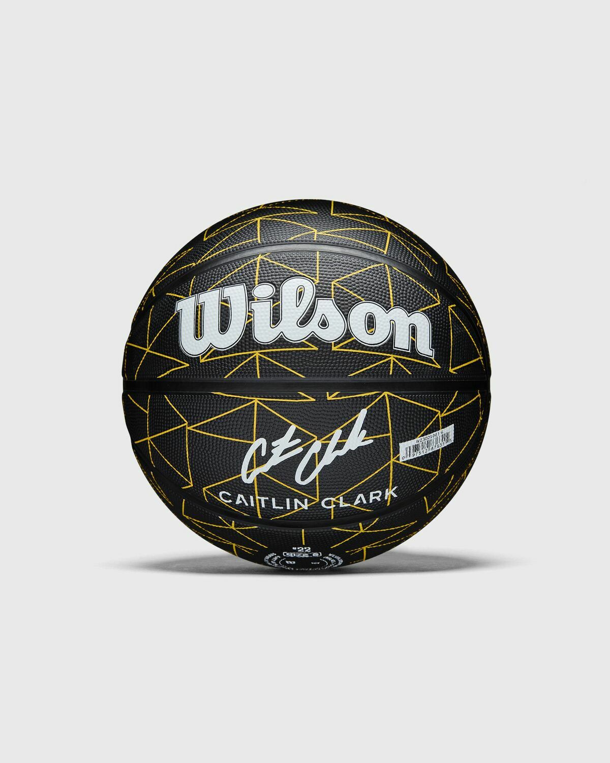 WILSON CC REPETITION BASKETBALL SIZE 6 Black Mens Sports Equipment