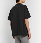 Fear of God - Logo-Print Cotton-Jersey T-Shirt - Black