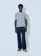 Prada Striped Crewneck T-Shirt