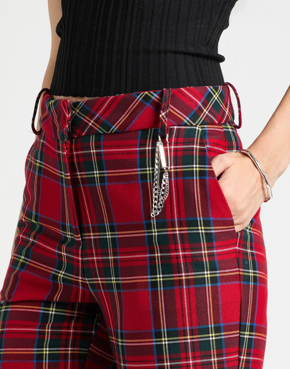 Jijil Womens Pants in Red