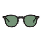 Wacko Maria Black Round Sunglasses