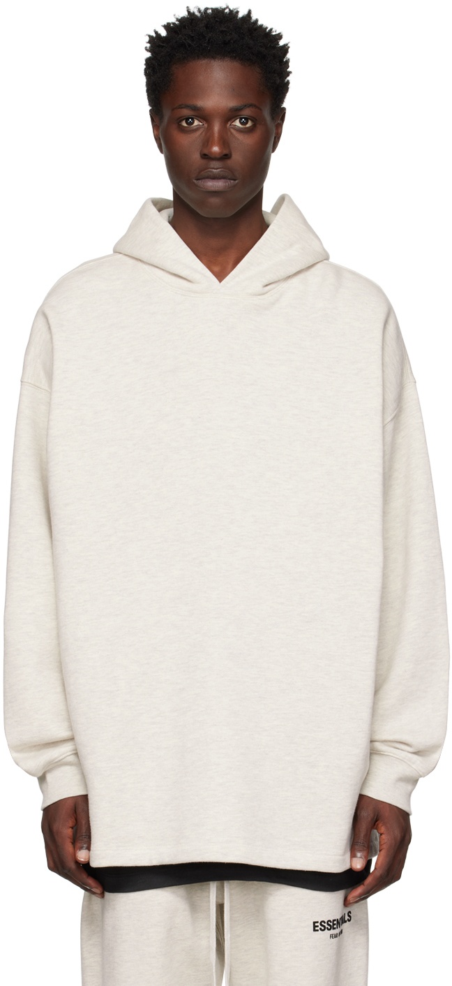 Fear of God ESSENTIALS Off-White Relaxed Hoodie Fear Of God Essentials