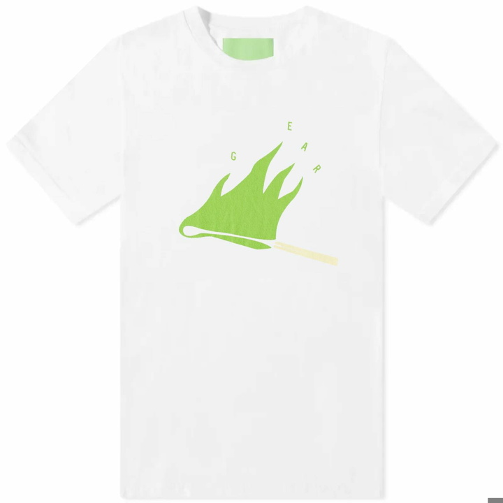 Photo: Mister Green Men's Safety Matches T-Shirt in White
