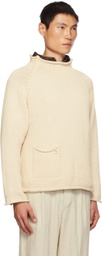 XENIA TELUNTS Beige Undyed Sweater