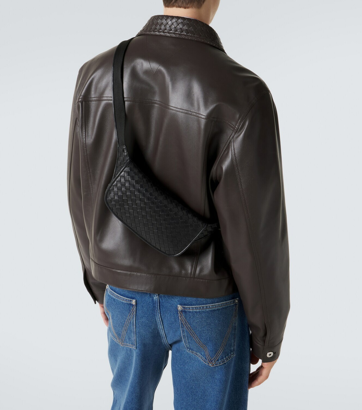 Bottega Veneta Veneto Intrecciato leather belt bag