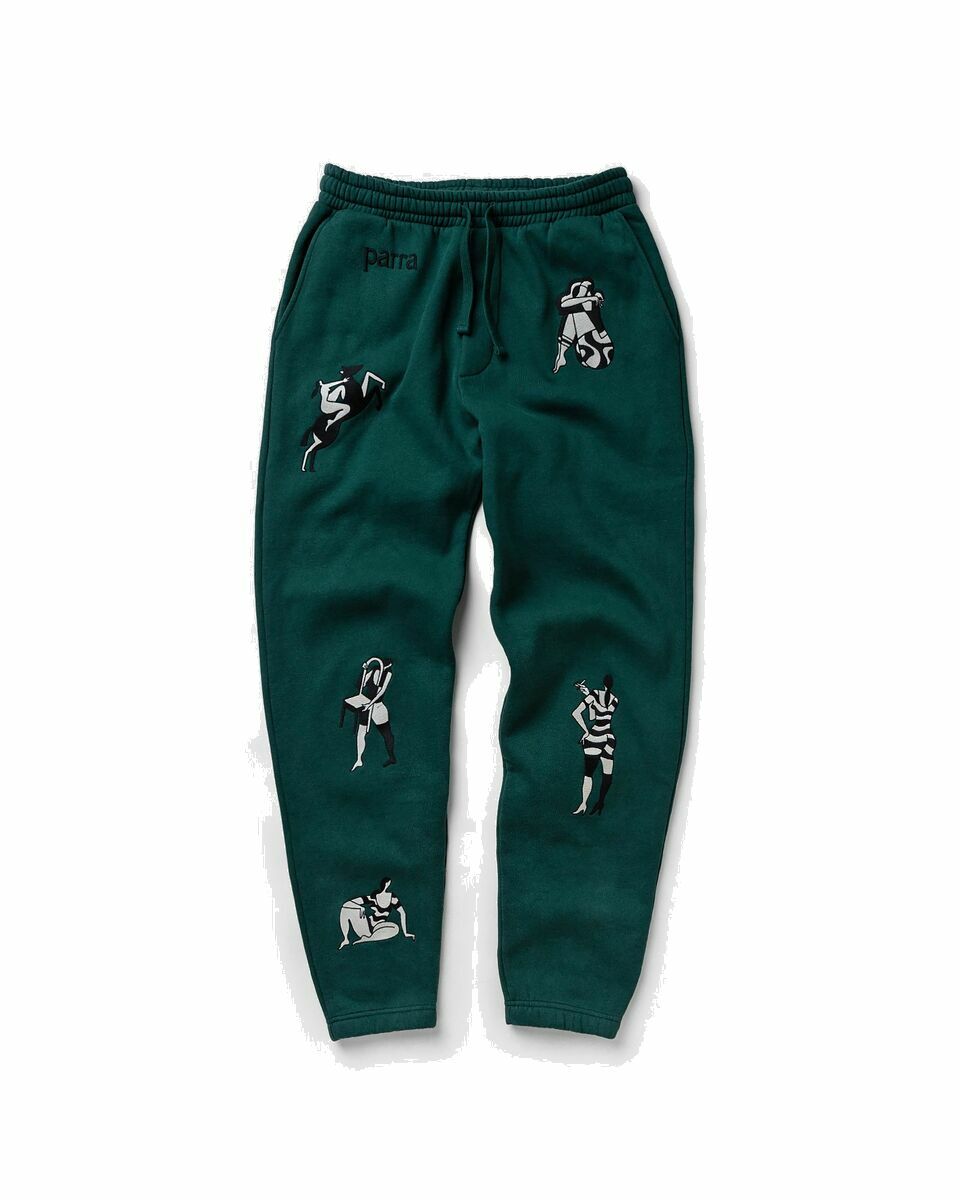 Photo: By Parra Life Experience Sweat Pants Green - Mens - Sweatpants
