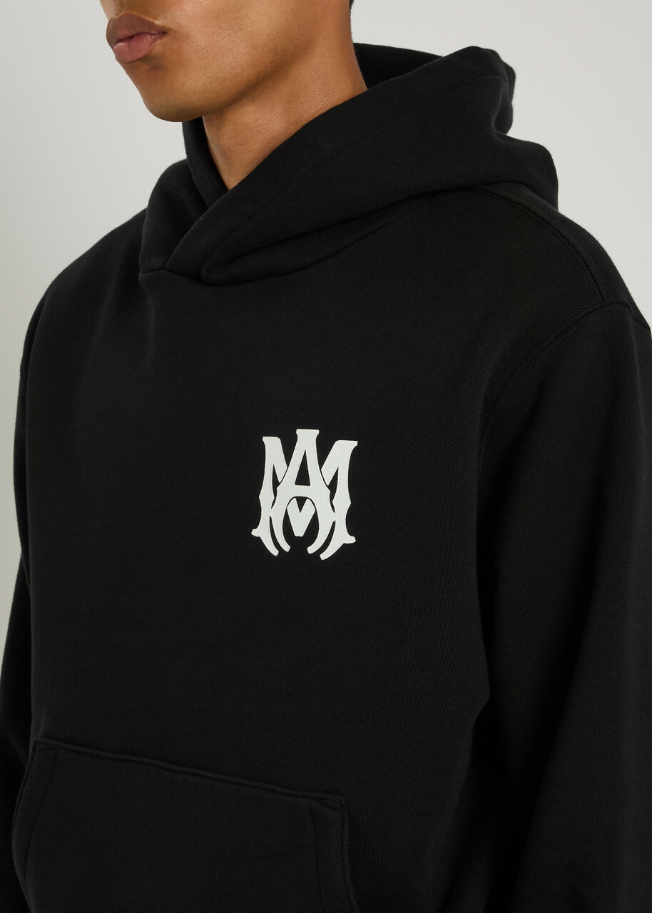 Amiri Core Hooded Cotton Sweatshirt Black