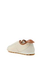 Jacquemus Les Tennis Textured Leather Sneakers Grey
