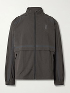 On - Performance Volt Jacquard-Woven Running Jacket - Brown