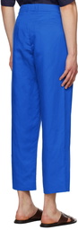 King & Tuckfield Blue Loose Trousers