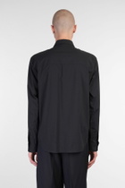 Aspesi Arch Shirt In Black Cotton